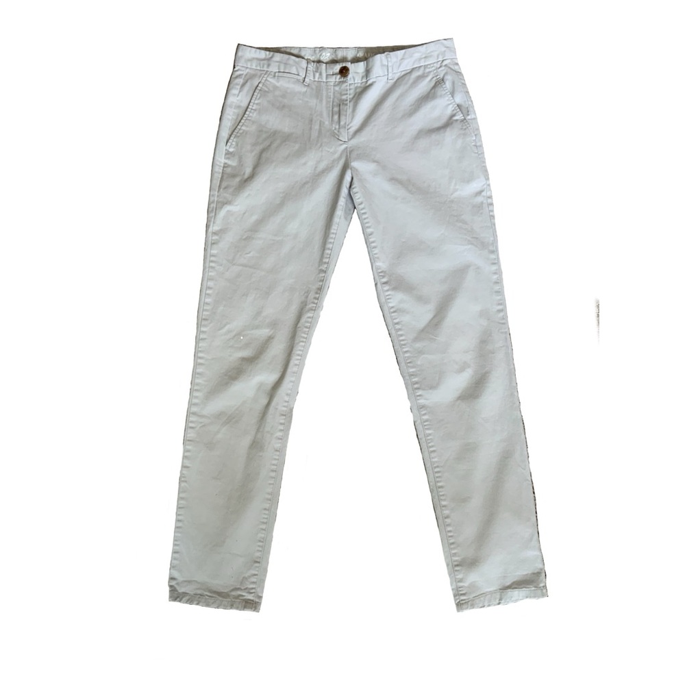 GAP Broken-in-straight Khaki Pants I Gray/Khaki I Size 02 I Women's Pants